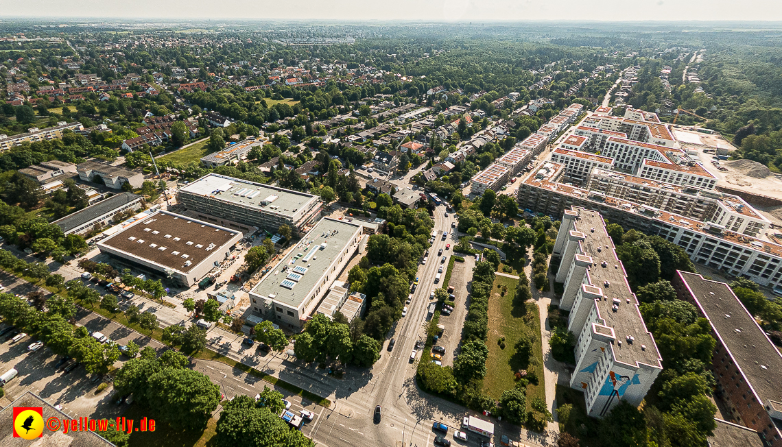 07.06.2023 - Baustelle zur Grundschule am Karl-Marx-Ring in Neuperlach